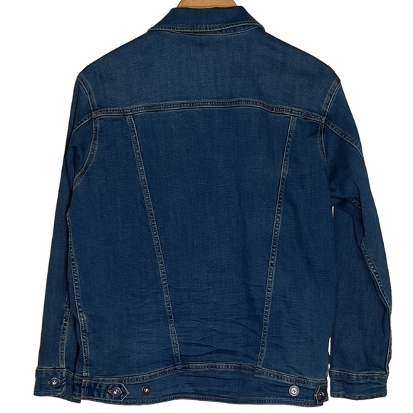 Prana Detra Womens Size Small Denim Trucker Jacket - Picture 9 of 10